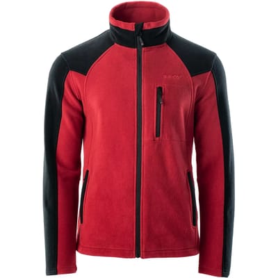 Hi-tec Monar Fleece Met Volledige Rits Rood M Man
