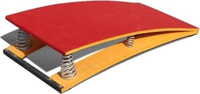 Gymnastiek Springplank - Kinderen Beginners - Oefenen Turnen - Stabiele Anti-scheur - 60 x 40 cm - Oranje