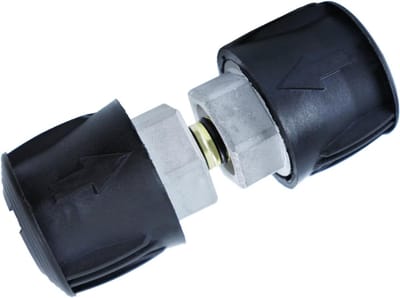 Snelkoppeling M22 voor hogedrukreinigers - Reserveonderdelen, accessoires en vervangingen (verpakking 1, zwart)
