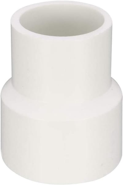 5 Stuks PVC Reducerende Koppeling 32mm naar 25mm - DWV Riool en Waterleiding Adapter Wit