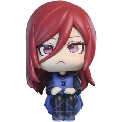 BLUE LOCK Actiefiguren Isagi Yoichi Bachira Meguru Anime Figuur Q Versie Figuur PVC Verzamelmodel Kinderpop Speelgoed Cadeaus