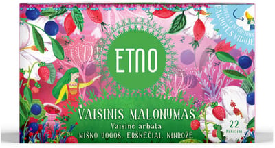 Fruitinfusie ETNO Fruity Pleasure, 22 stuks