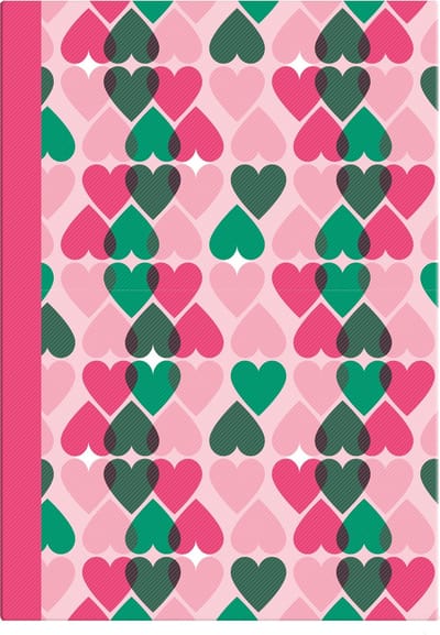 &Anne Schriften - A4 - 40 Bladzijdes - 3 Stuks - Roze