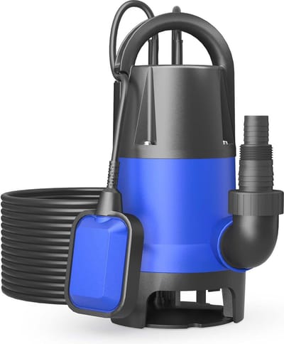 Vuilwaterpomp 550W | Dompelpomp voor Tuin en Fontein met 10500 l/h Capaciteit