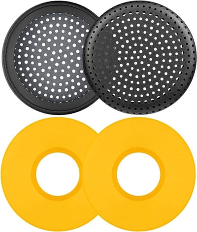 Vervangende Oorkussens voor Grado Hoofdtelefoons GS1000, GS2000, PS1000 - Zachte Proteïne Leer, Hoogwaardige Schuim en Comfortabele Pasvorm