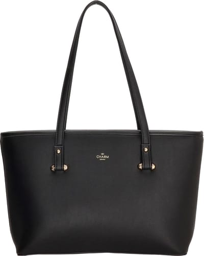 Charm London Oxford Shopper - Zwart