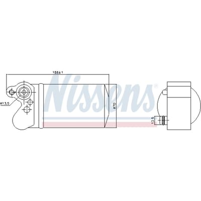 Droger, airconditioningsysteem NISSENS 95517