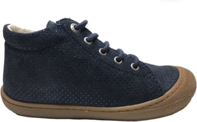 Naturino - Mt 20 - veter bumper bling bling puntjes lederen sneakers - Cocoon - navy