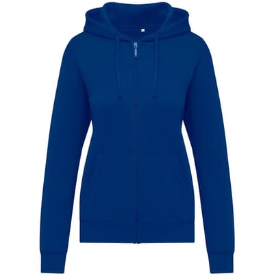 Originals Hooded Full Zip Women – Royal Blue XS