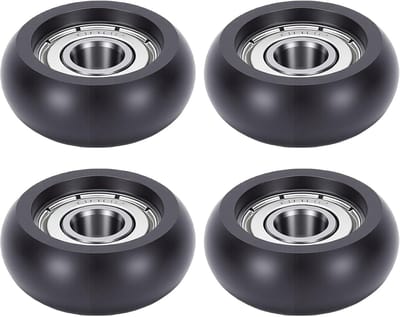 Fitness Rolwiel - Vervangende Katrol - Kerntraining - Duurzaam Ontwerp - 32 mm Diameter
