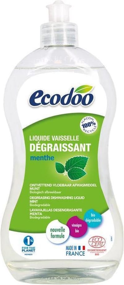 Ecodoo Afwasmiddel vloeibaar ontvettend munt eco 500 Milliliter