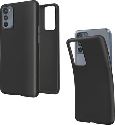 Silicone hoesje Geschikt voor: Motorola Moto G42 - Zwart