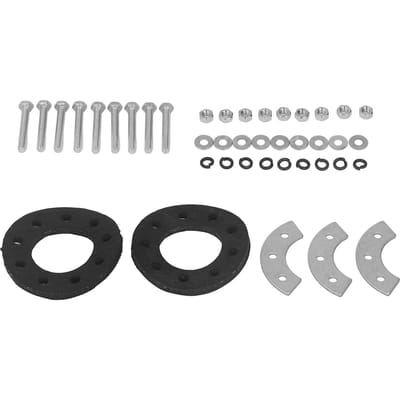 9 Gats Achtertandwiel Montage Rubberen Pads Kit voor 48cc 66cc 70cc 80cc 2 Takt Gemotoriseerde Fiets gray