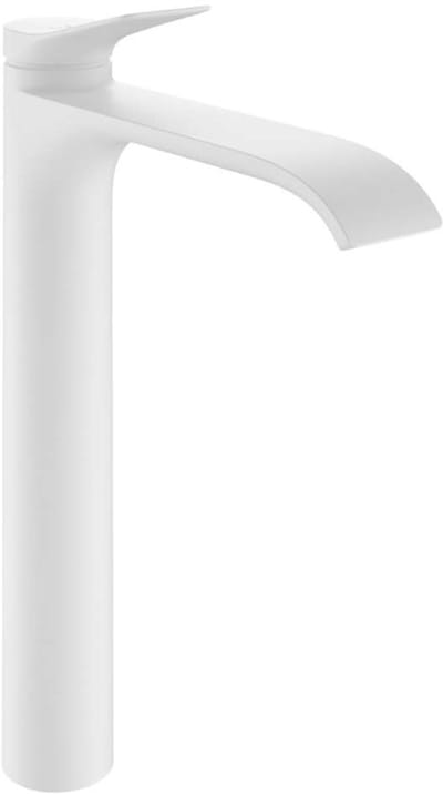 Hansgrohe Vivenis - Wastafelkraan met afvoer, EcoSmart, CoolStart, mat wit 75044700