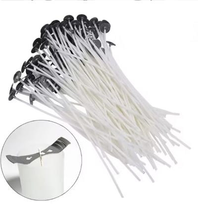 Kaarsenlont - Kaarslont - Lontjes - Zelf kaarsen maken - Kaarsenmakerij - 200 stuks - 15CM - DIY kaarsen - Candle Wick 1200 pieces - CHPN