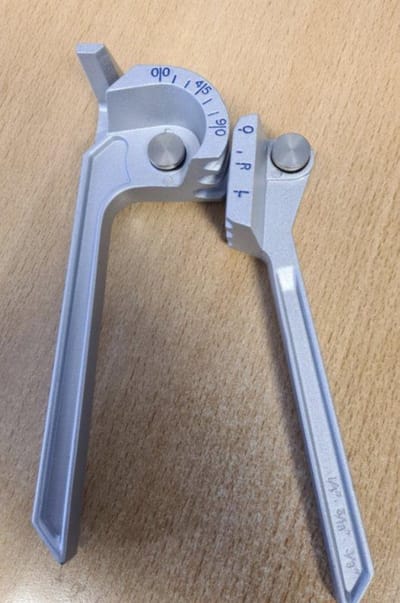 Buigtang Buigijzer voor leiding of buis 1/4, 3/8 en 5/16 inch