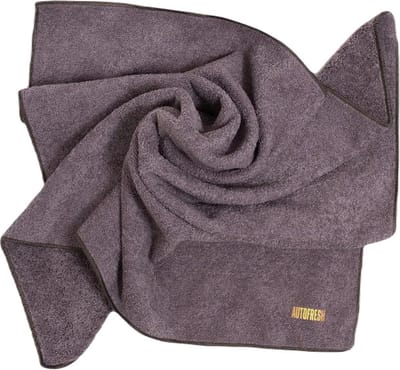 AutoFresh -Microvezel Doek- Microfiber Auto Dikke Wasdoek Legendarisch Absorberend 50 X 70 Cm Grijze Polijstdoek