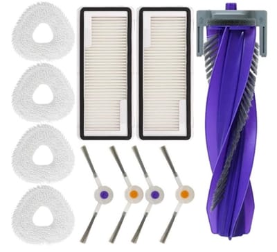set onderdelen compatibel met stofzuiger Narwal - J4 - Freo X - Ultra - Lite - zijborstels - filters - dweilpads - hoogwaardige vervanging