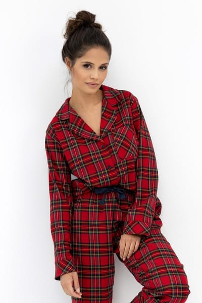 Sensis Katoenen Dames Pyjama Flanel DAYANA 36 / S