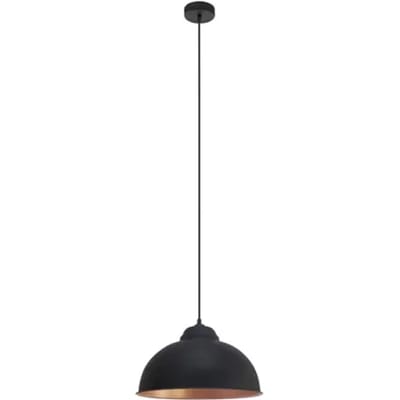 EGLO Truro 2 Hanglamp - Ø 37 cm - Zwart/Koper