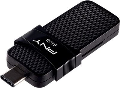 DUO LINK USB 3.1 TYPE-C OTG - CLE USB 3.1 / USB-C - 64GO - NOIR