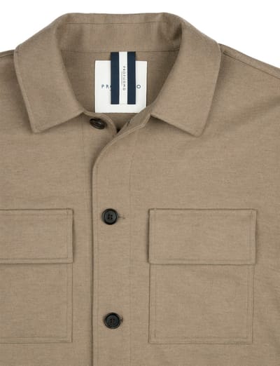 overshirt Profuomo Cutaway Beige