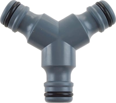 REHAU Y-connector 13 mm (1/2"), driezijdig tuinslang verbindingsstuk