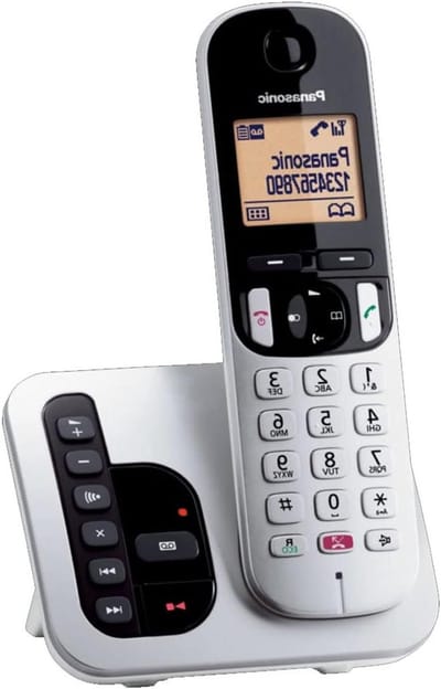 Draadloze Telefoon - DECT Telefoon - Thuisgebruik Kantoor - Ongewenste Oproepblokkering - Zilver