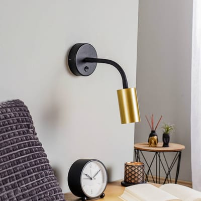 Nowodvorski Lighting Wandlamp Eye Flex S, messing