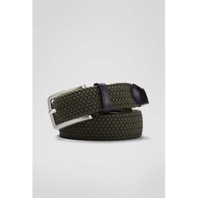 Meyer Riem Woven Texture Stretch Olive / male