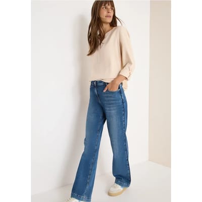 Blouse in effen kleur