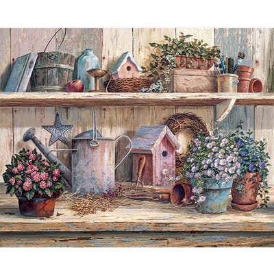 5D Diy Diamond Schilderen Mooie Bloemen Cross Stitch Diamond Mozaïek Handwerk Decor Vakantie 20X30CM gray