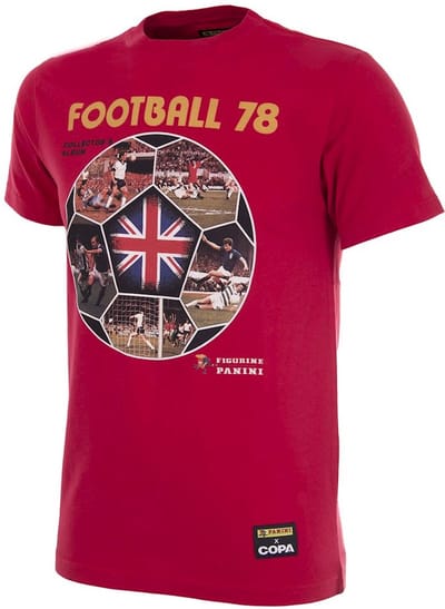 COPA - Panini Football 78 T-shirt - M - Rood