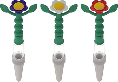 Heidi gietindicator, 3 stuks, kleurrijk, giethulp voor alle potplanten, werkt zonder batterijen, van ver zichtbaar