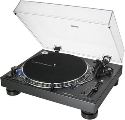 Audio-Technica AT-LP140XPBK Draaitafel (dj) met directe aandrijving Zwart