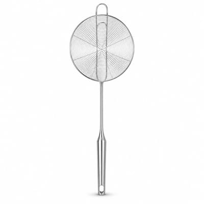 My Green Deal – RVS Skimmer Lepel 18 cm – Vergietlepel – Schuimspaan – Spinnenzeef – Premium 304 RVS – Extra Groot & Vaatwasserbestendig