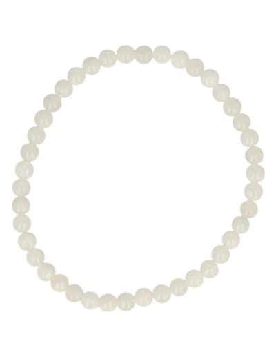 Maansteen regenboog kralenarmband 4 mm