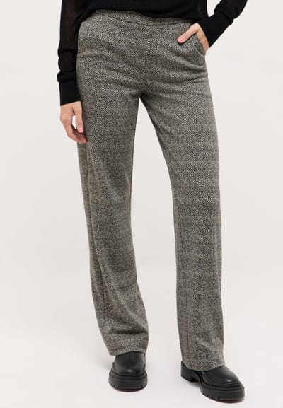 Angels - Dames broek - Maat 36 - Vrouwen - GRIJS - polyester