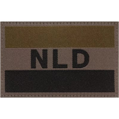 Rubberen badge Clawgear Netherlands Flag