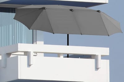 Luxe Rectangulaire Balkon Parasol 300 x 150 cm met UV-bescherming