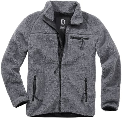 Brandit - Teddyfleece Jacket - L - Grijs