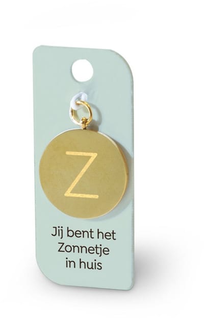 Gouden Charm - Z