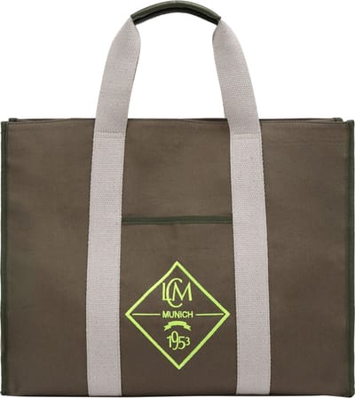 L.CREDI Katha Shopper Tas 44 cm - 22 L - khaki