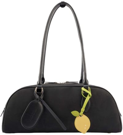 SEIDENFELT MANUFAKTUR schoudertas Nibe Shoulder Bag Black zwart