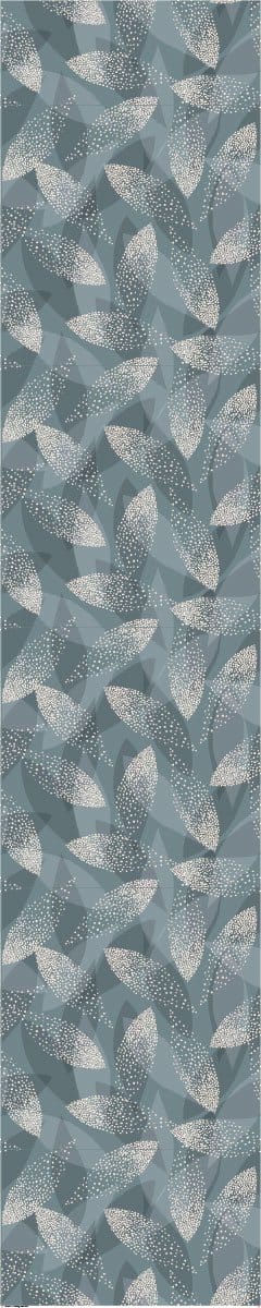 Voorgelijmd vliesbehang - SCANDINAVISCHE ABSTRACTE BLADEREN - 1 rol van 300x60 cm