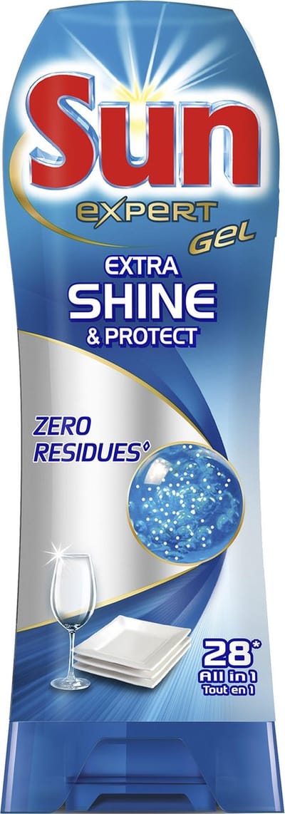Sun All in 1 Extra Shine - 28 wasbeurten - Gel