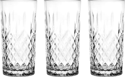Glasmark Longdrinkglazen - 18x - Diamond - 350 ml - glas - waterglazen - sap/water/mixglazen