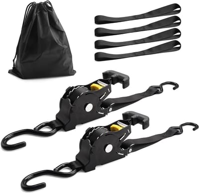 Automatische Spanbanden - Zelfoprollend met Ratel - Lading Zekeren - Hoge Breukvastheid - 2.5 cm x 3.3 m