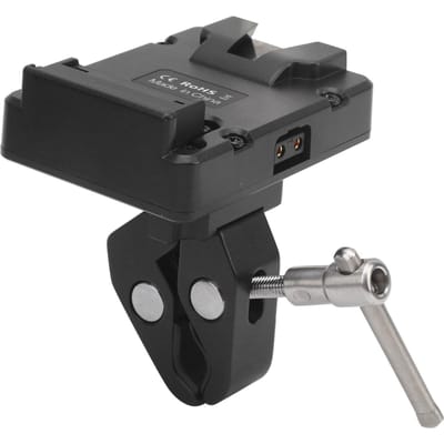 Adaptateur de plaque en plastique de sortie DTap pour support de batterie VLock pour batterie d'appareil photo à monture V gray