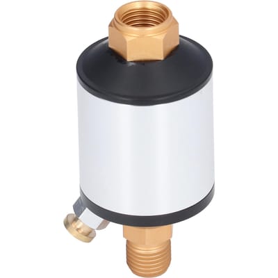 Mini In-Line Luchtfilter Aluminium Olie-Waterafscheider voor Pneumatische Gereedschappen 1/4  NPT Inlaat Uitlaat